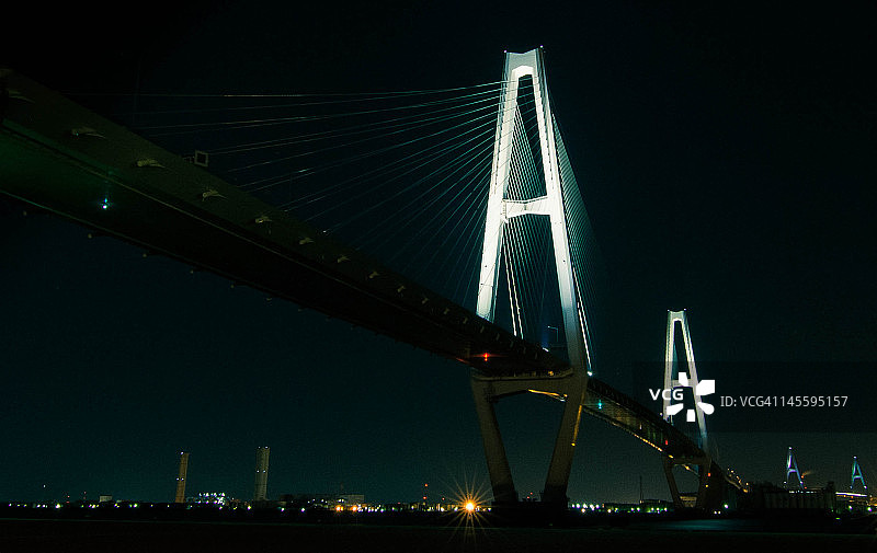 名港特莱顿大桥图片素材