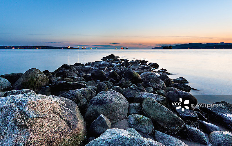 温哥华伯拉德湾图片素材