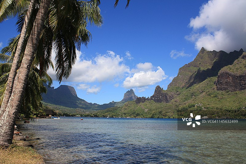 茉莉雅岛的库克斯湾图片素材