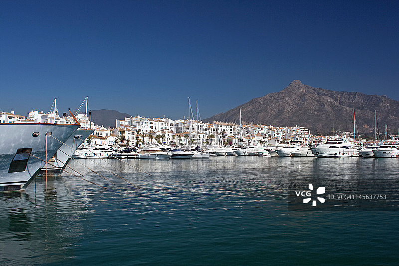 马贝拉的班努斯港图片素材