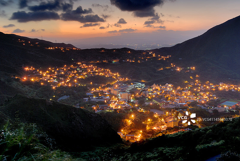 中国台湾金瓜石图片素材