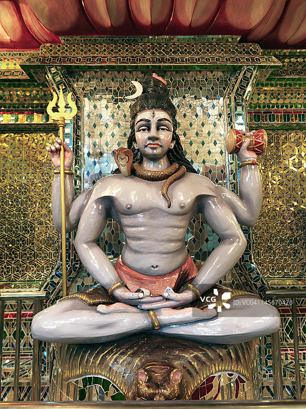 印度教玻璃寺庙图片素材