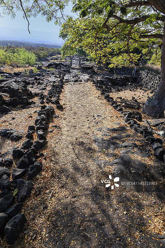 1871 夏威夷岛国王之路图片素材
