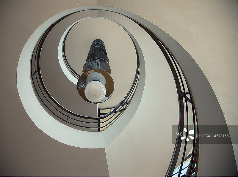 贝克斯希尔的德拉瓦馆楼梯图片素材