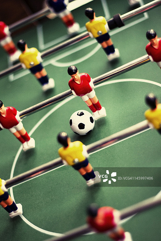 桌上足球图片素材