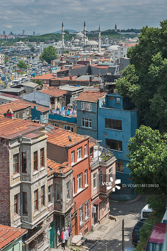 苏莱曼尼耶朝向埃米诺努图片素材