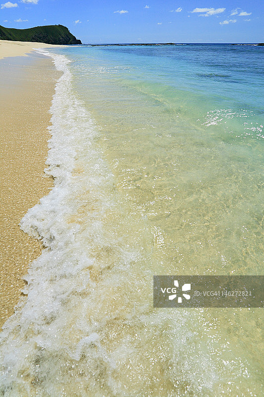 海滩波浪图片素材