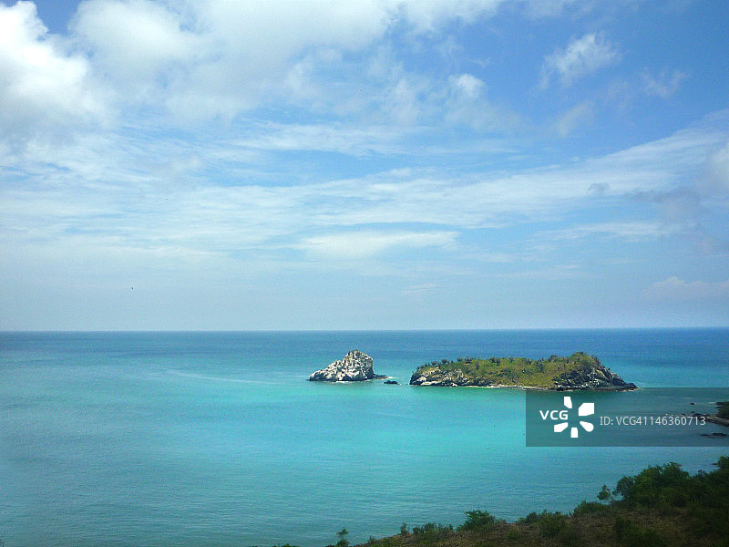 加勒比海岛屿风光图片素材