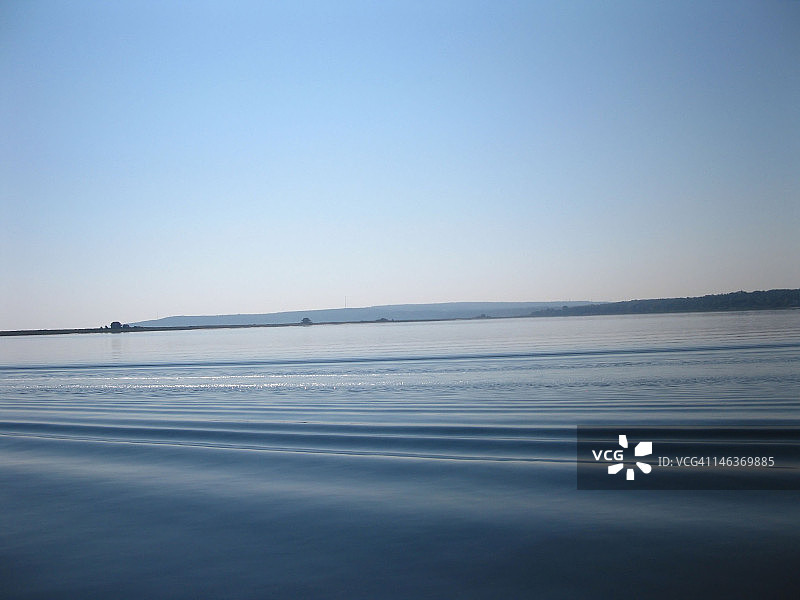 马萨诸塞湾的涟漪图片素材