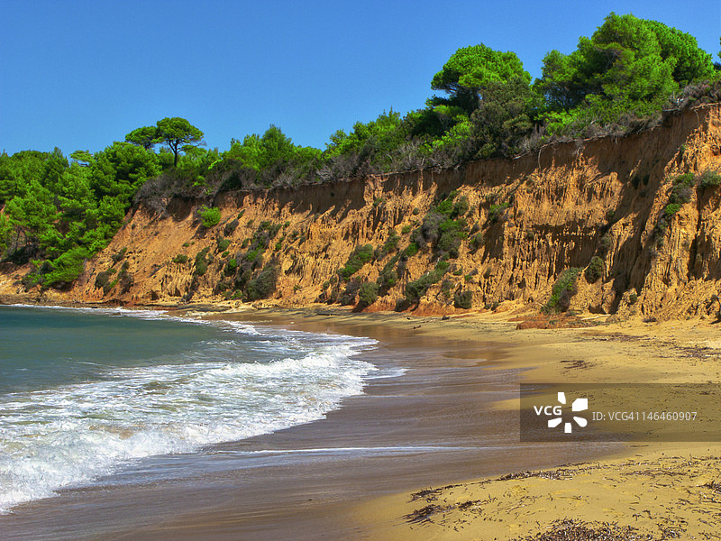 希腊斯基亚索斯岛图片素材