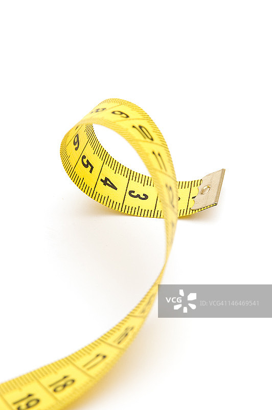 黄色卷尺图片素材