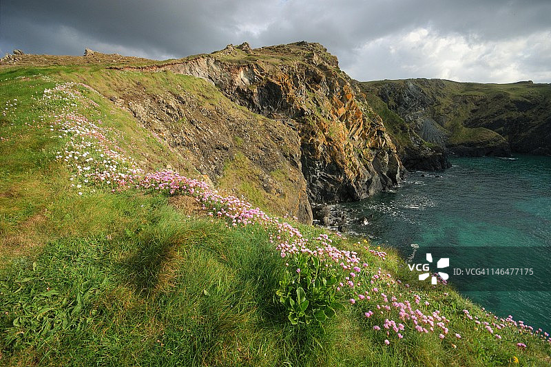 马利恩湾悬崖图片素材