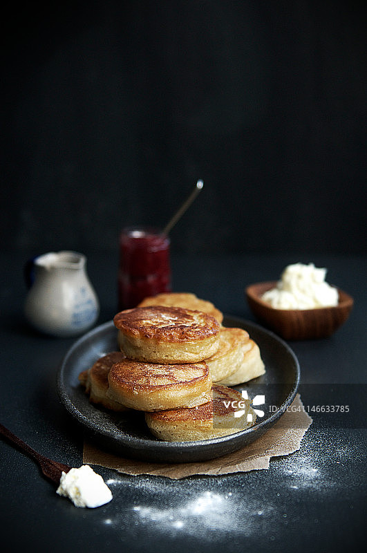 小松饼图片素材