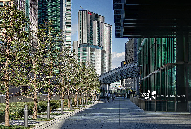 汐留的写字楼图片素材