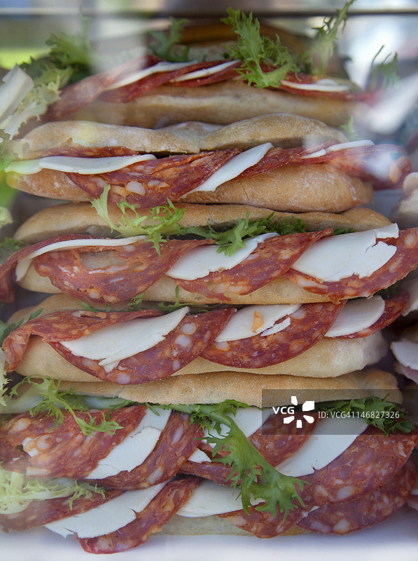 意式三明治出售图片素材