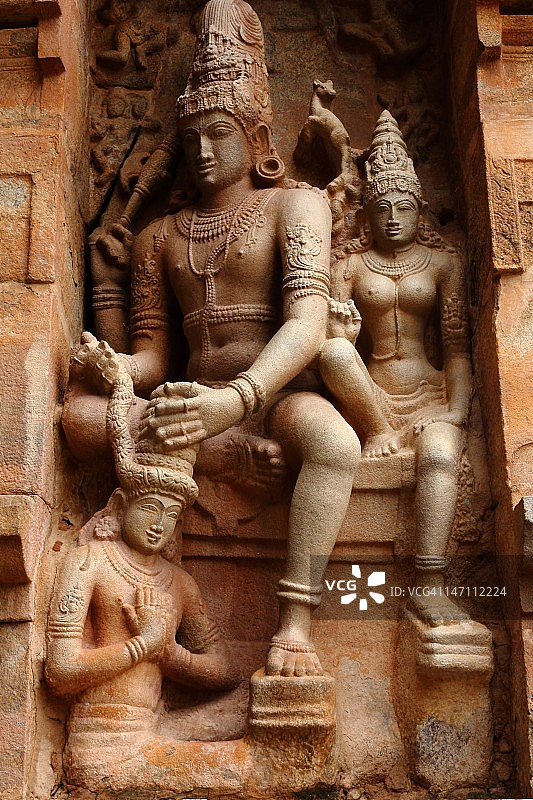 Gangaikondacholapuram雕塑图片素材