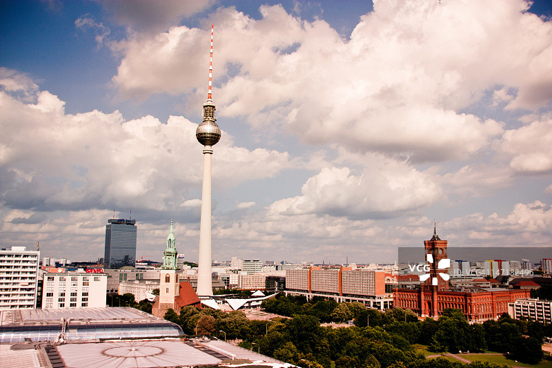 柏林亚历山大广场图片素材