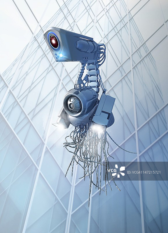 监控概念艺术作品图片素材