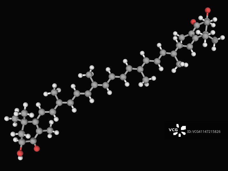 虾青素分子图片素材