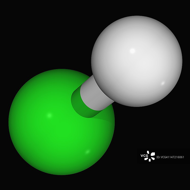 盐酸分子图片素材
