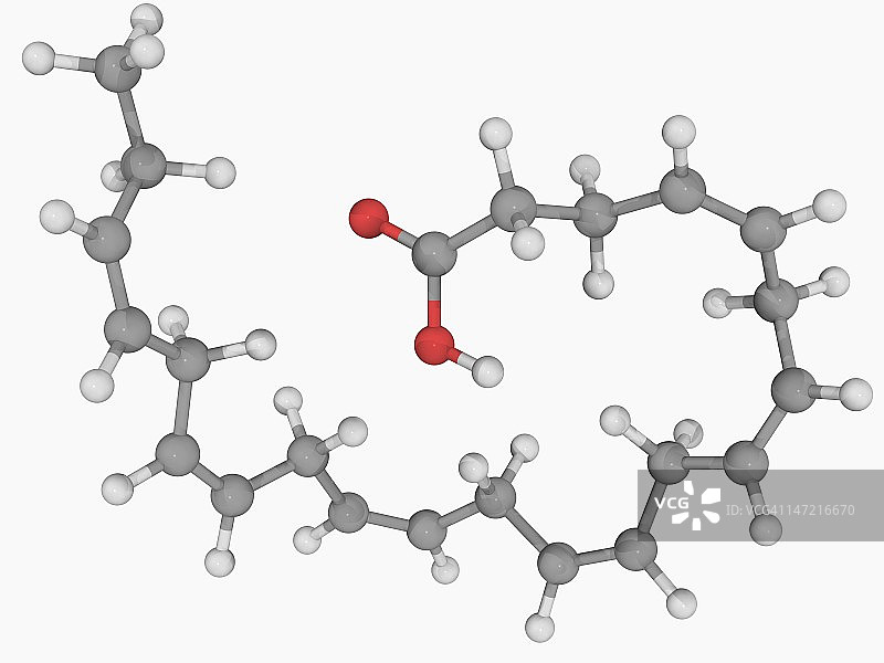 二十二碳六烯酸分子图片素材