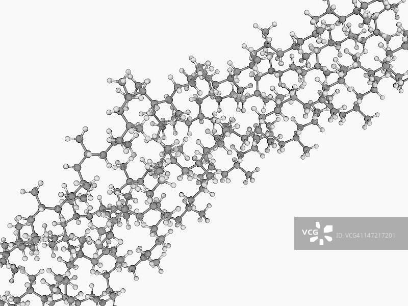 聚丙烯分子图片素材