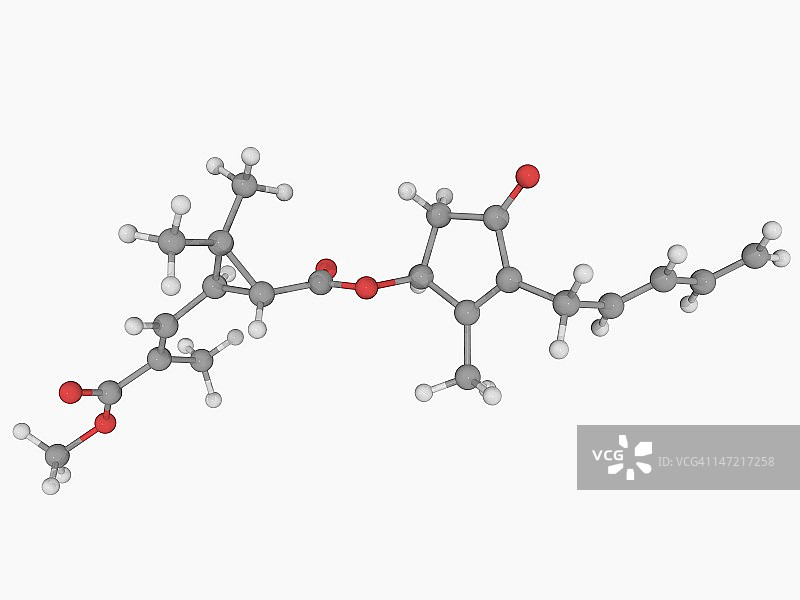 除虫菊酯II杀虫剂分子图片素材