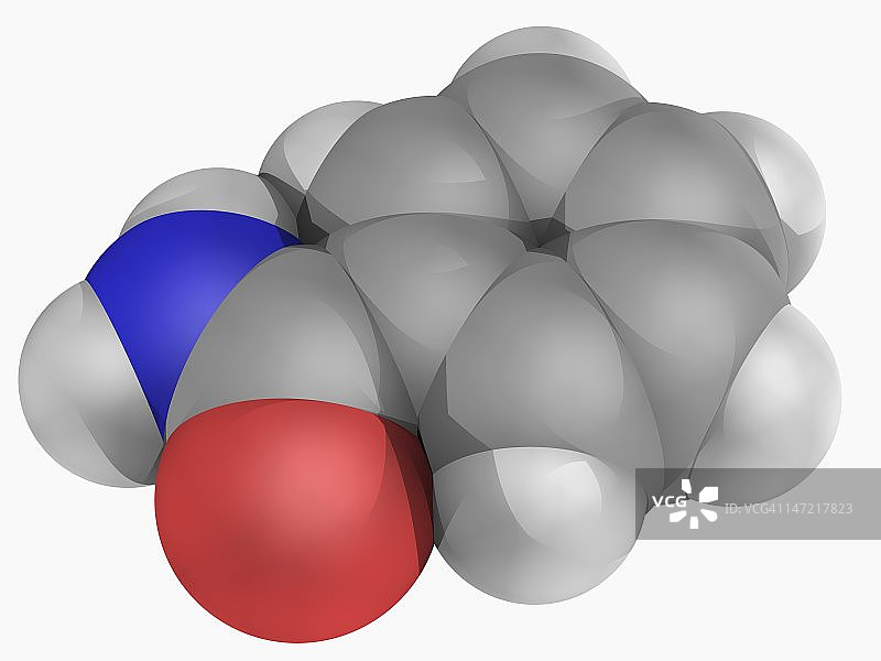 苯甲酰胺分子图片素材