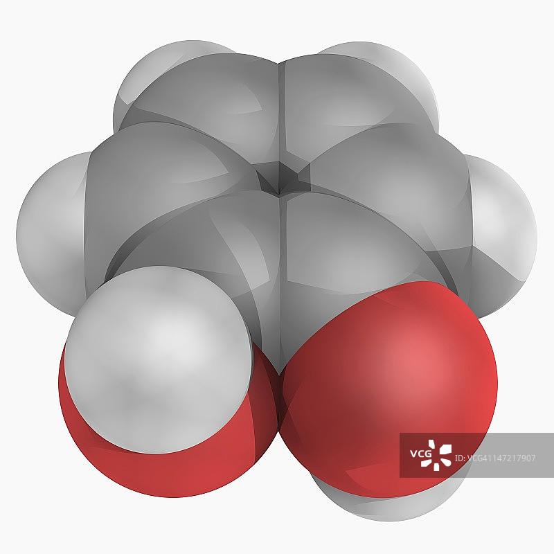 邻苯二酚分子图片素材