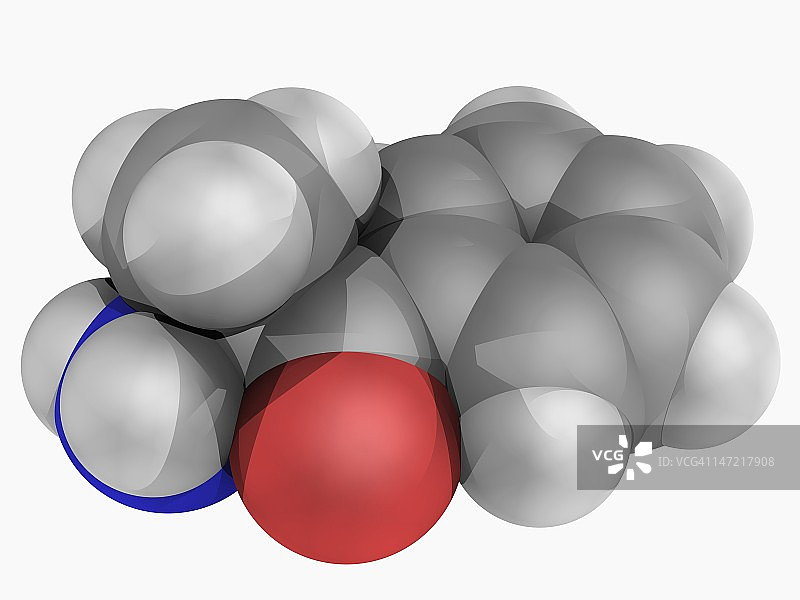 卡西酮药物分子图片素材