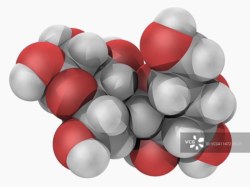 乳糖分子图片素材