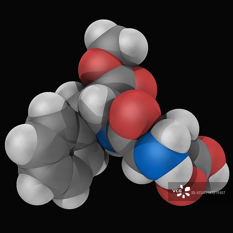阿斯巴甜分子图片素材