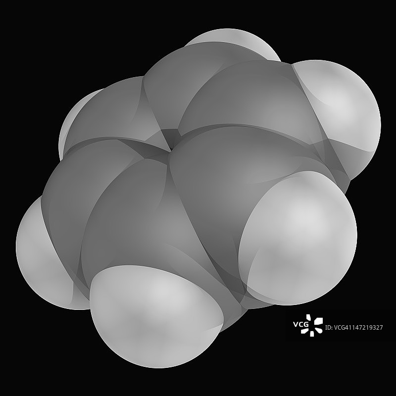 苯分子图片素材