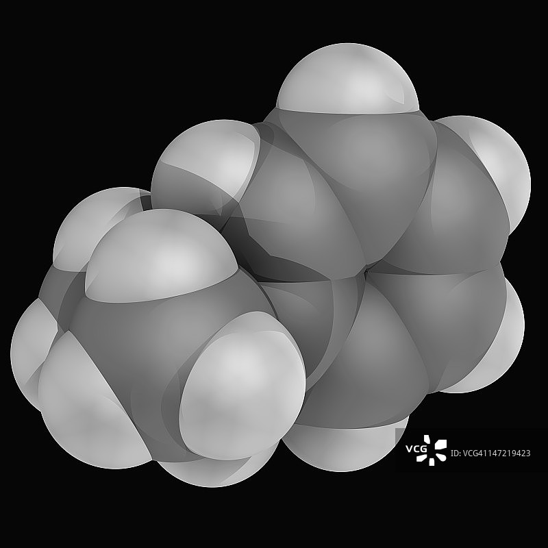 异丙苯分子图片素材