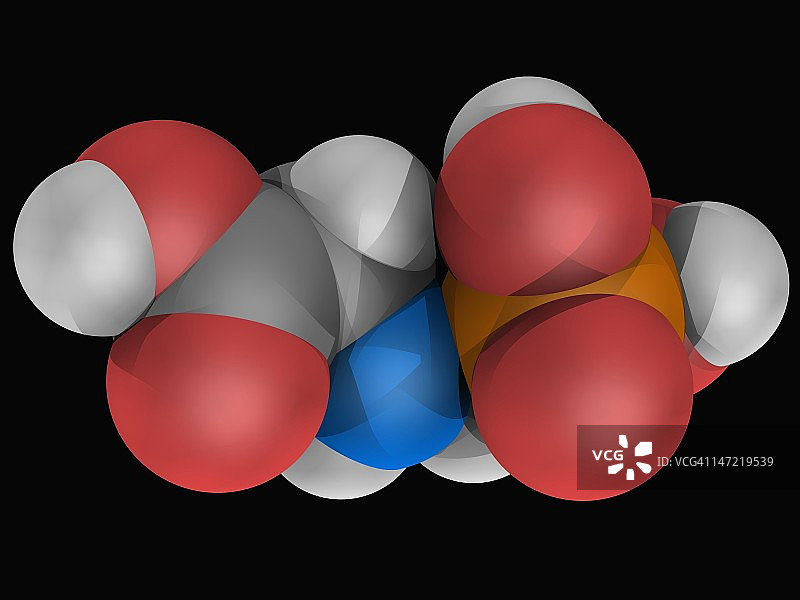 草甘膦除草剂分子图片素材
