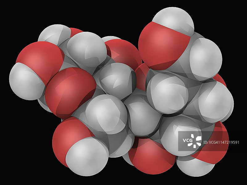 乳糖分子图片素材