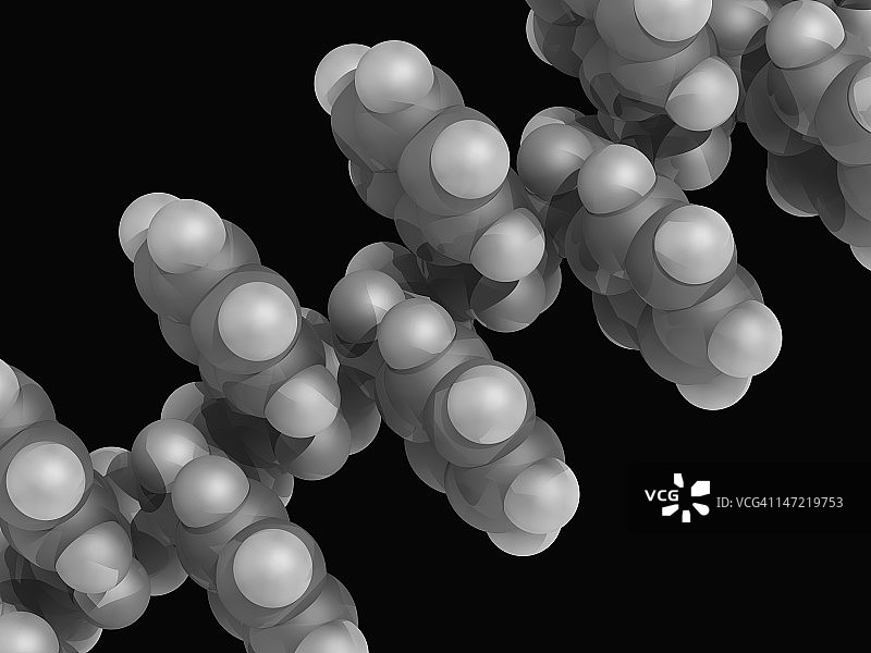 聚苯乙烯分子图片素材