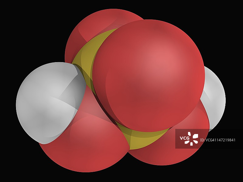 硫酸分子图片素材