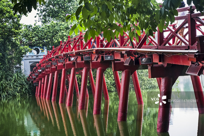 还剑湖玉山祠旭日桥图片素材