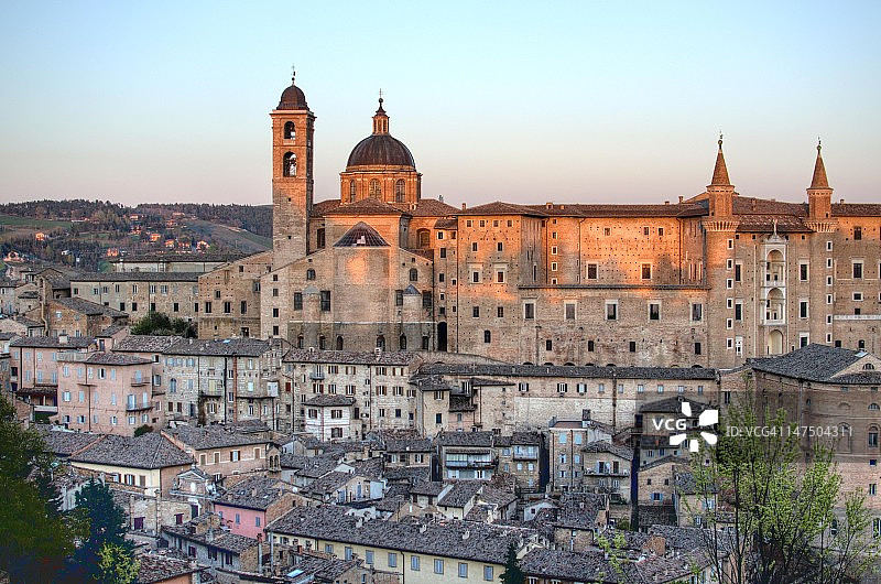 乌尔比诺市图片素材