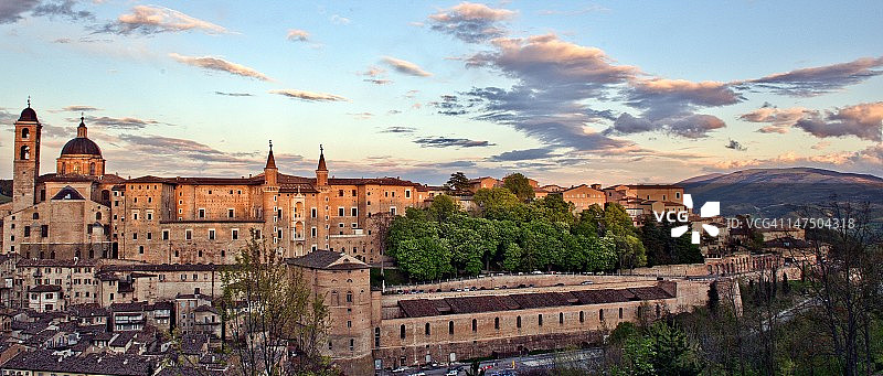 乌尔比诺市图片素材