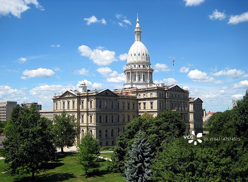 密歇根州议会大厦图片素材