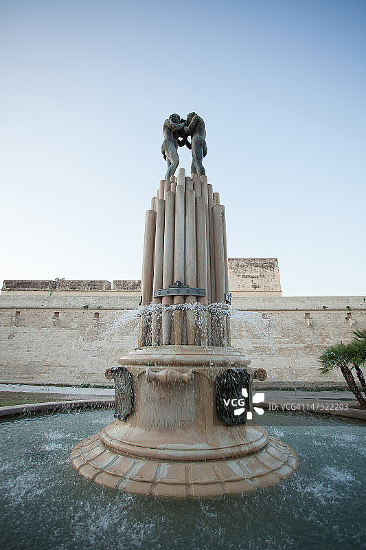 意大利莱切恋人喷泉图片素材