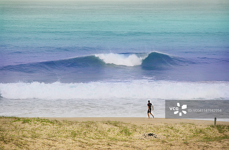 圣凯瑟琳湾冲浪者图片素材
