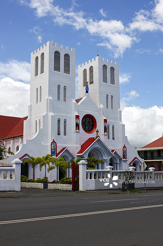 阿皮亚天主教堂图片素材