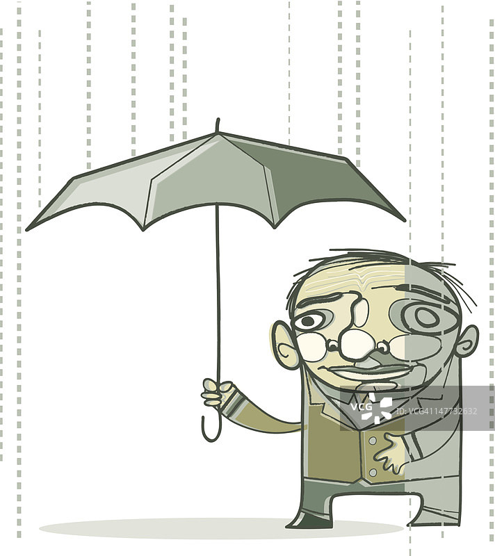 倾盆大雨！图片素材