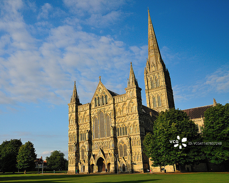 索尔兹伯里大教堂图片素材