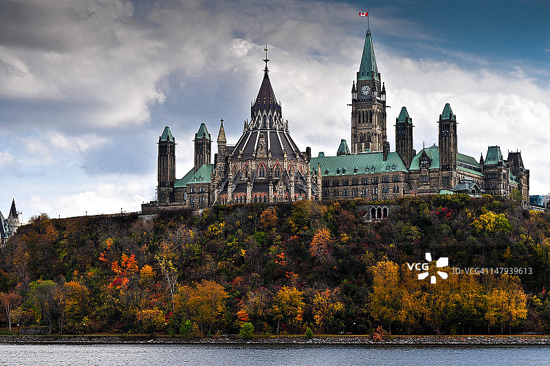 加拿大议会大厦图片素材