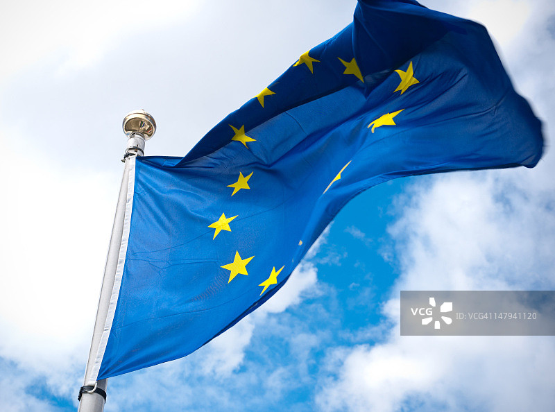 欧盟旗帜图片素材