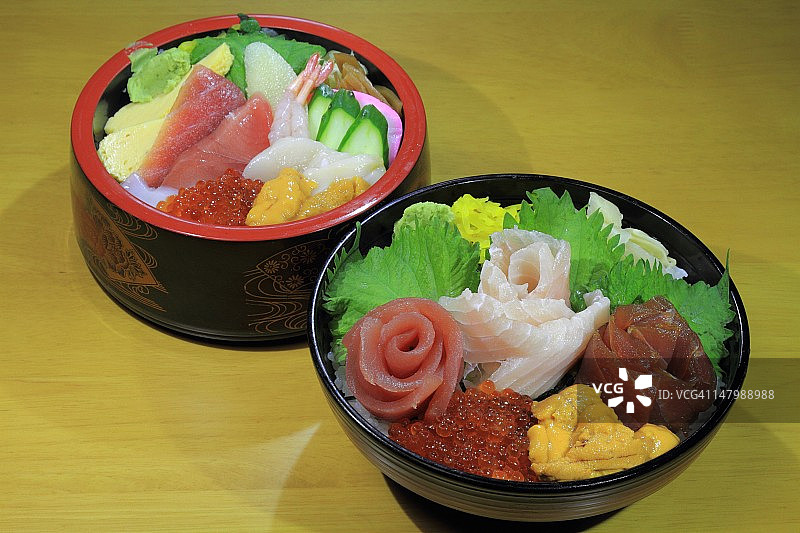 海鲜盖饭图片素材